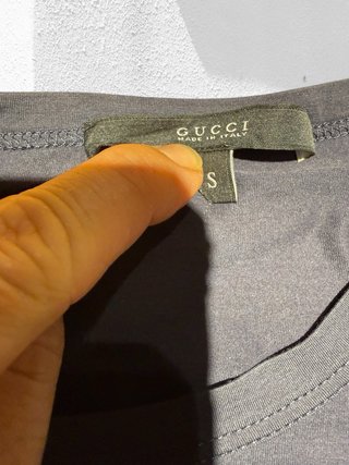 T-shirt Gucci Uomo Floreale Monogram Blu