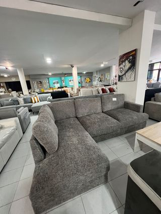 Sofá Chelong Gris Tela