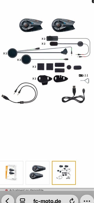 Interphone F4MC Bluetooth pack doble