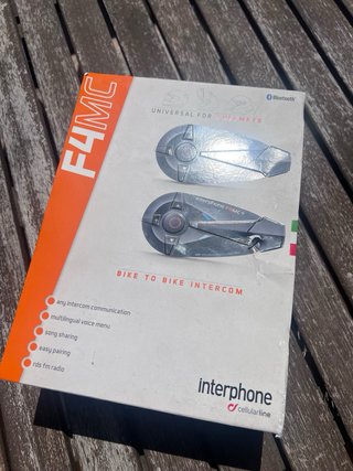 Interphone F4MC Bluetooth pack doble