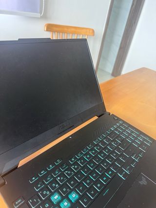 Ordenador portátil ASUS negro