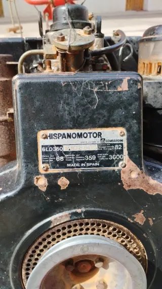 Motocultor pascuali 8 CV