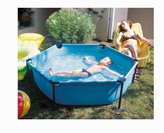 Piscina infantil  hexagonal 160x40 cm