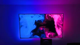 Samsung 55” 4K QLED QE55QN85B + Ambilight Govee