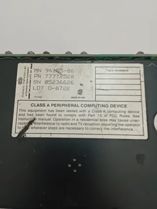 Hard Disk Vintage IBM 94165-86 IDE Raro