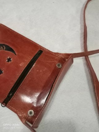 Bolso bandolera con luna y estrellas