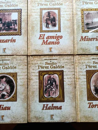 Colección de novelas de Benito Perez Galdós