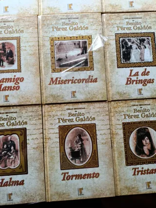 Colección de novelas de Benito Perez Galdós