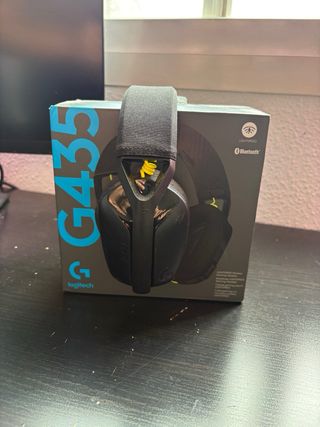 Cascos Gaming Logitech G435 Negros y Amarillos
