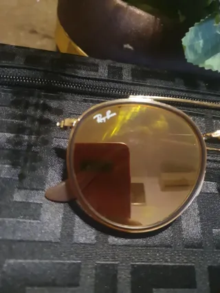 Gafas Ray-Ban Marrón y Dorado