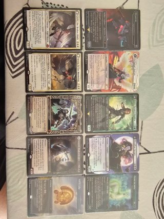 Varias cartas Magic the Gathering