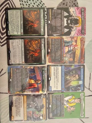 Varias cartas Magic the Gathering