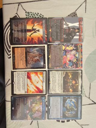 Varias cartas Magic the Gathering
