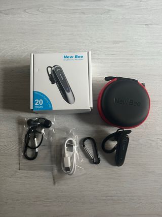 Auriculares New Bee Manos Libres Doble Micrófono