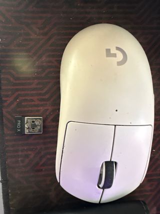 Mouse Logitech Pro X Wireless Bianco