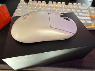 Mouse Logitech Pro X Wireless Bianco