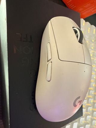 Mouse Logitech Pro X Wireless Bianco