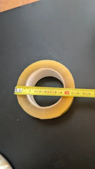 Cinta de embalar transparente 1€