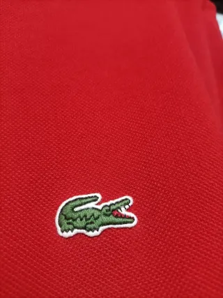 Polo Lacoste Hombre Talla XL Roja