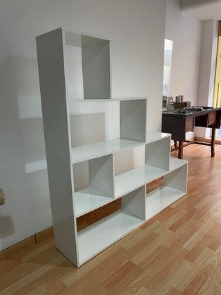 Estantería Escalera Blanca