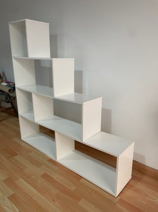 Estantería Escalera Blanca