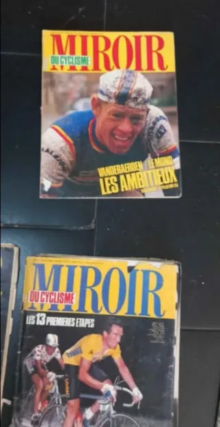 Revistas Miroir du Cyclisme Anos 80