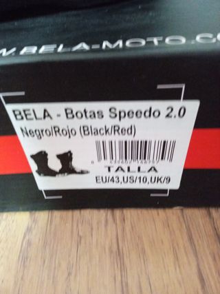 Botas de Moto Bela Racing Talla 43