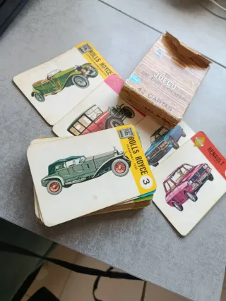 Juego de Cartas El Juego de los Coches