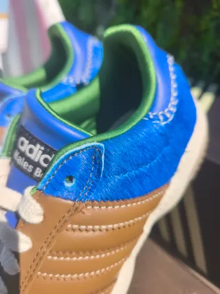 Zapatillas Adidas samba Marrones y Azules