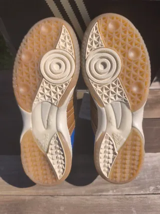 Zapatillas Adidas samba Marrones y Azules