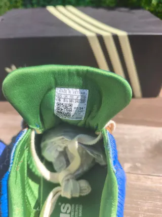Zapatillas Adidas samba Marrones y Azules