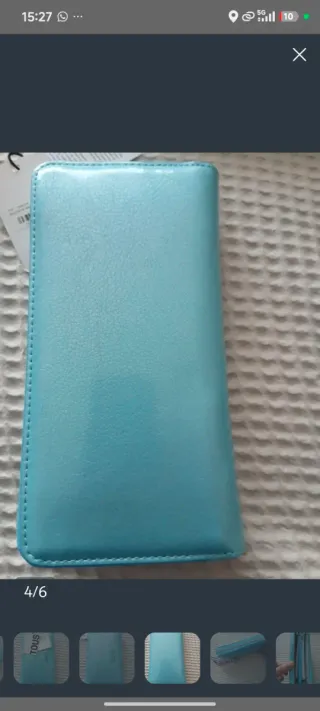 Cartera Tous Azul Turquesa Nueva, original,