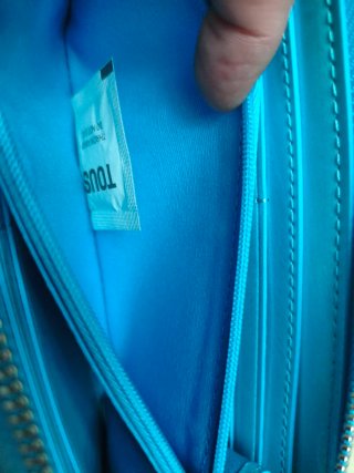 Cartera Tous Azul Turquesa Nueva, original,