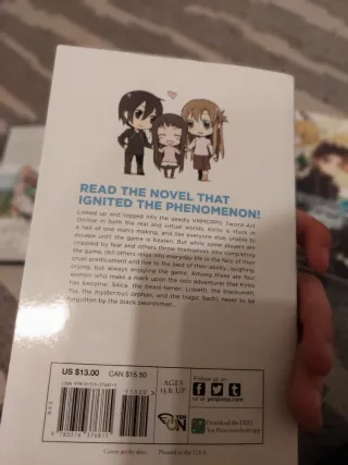 Pack coleccionismo Sword Art Online (SAO)