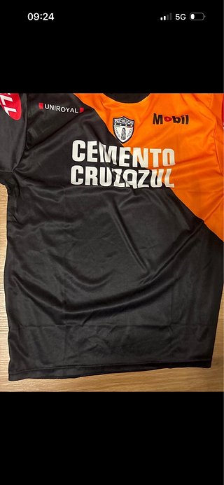 Maglietta Pachuca Calcio Arancione/Nera