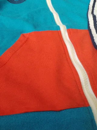 Felpa Adidas vintage con cappuccio e zip
