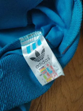 Felpa Adidas vintage con cappuccio e zip