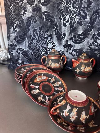 Servicio de té porcelana china año 1920/45