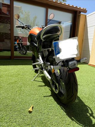 Moto Super Soco TC Max ELECTRICA Negra/Naranja