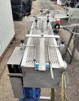 Cinta transportadora Inox curva 90°