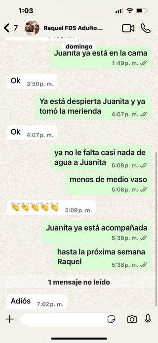 Cuidado de adulto mayor en Toledo