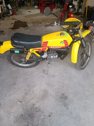 Puch Minicros TT con documentos