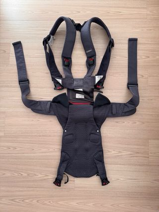 Mochila Porteo BabyBjörn One Air Gris Oscuro