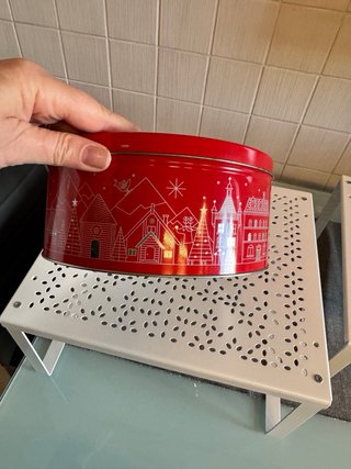 Scatola rotonda vintage IKEA VINTERSAGA