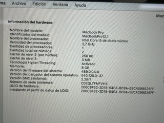 Apple MacBook Pro Plata