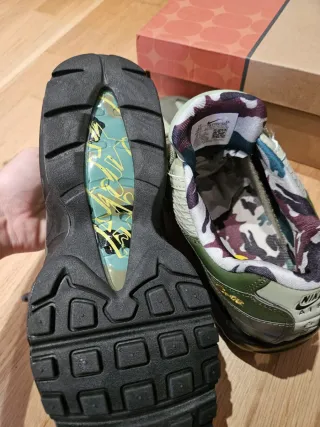 Nike Air Max 95 Corteiz Verde Talla 42