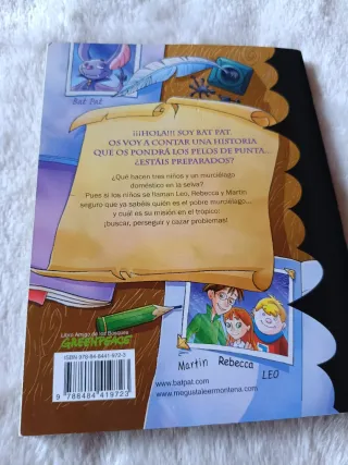 Lote 2 libros infantiles de BATPAT