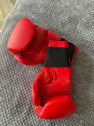 Guantes de Boxeo Rojos 12OZ