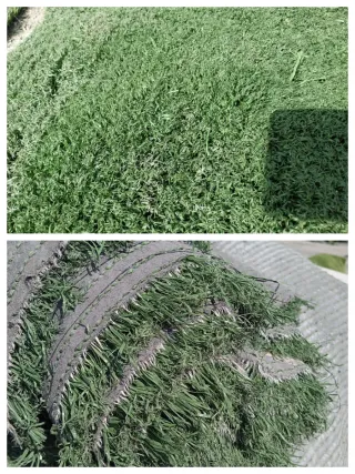 Césped artificial reciclado