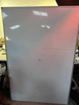 Lamiera magnetica con cornice